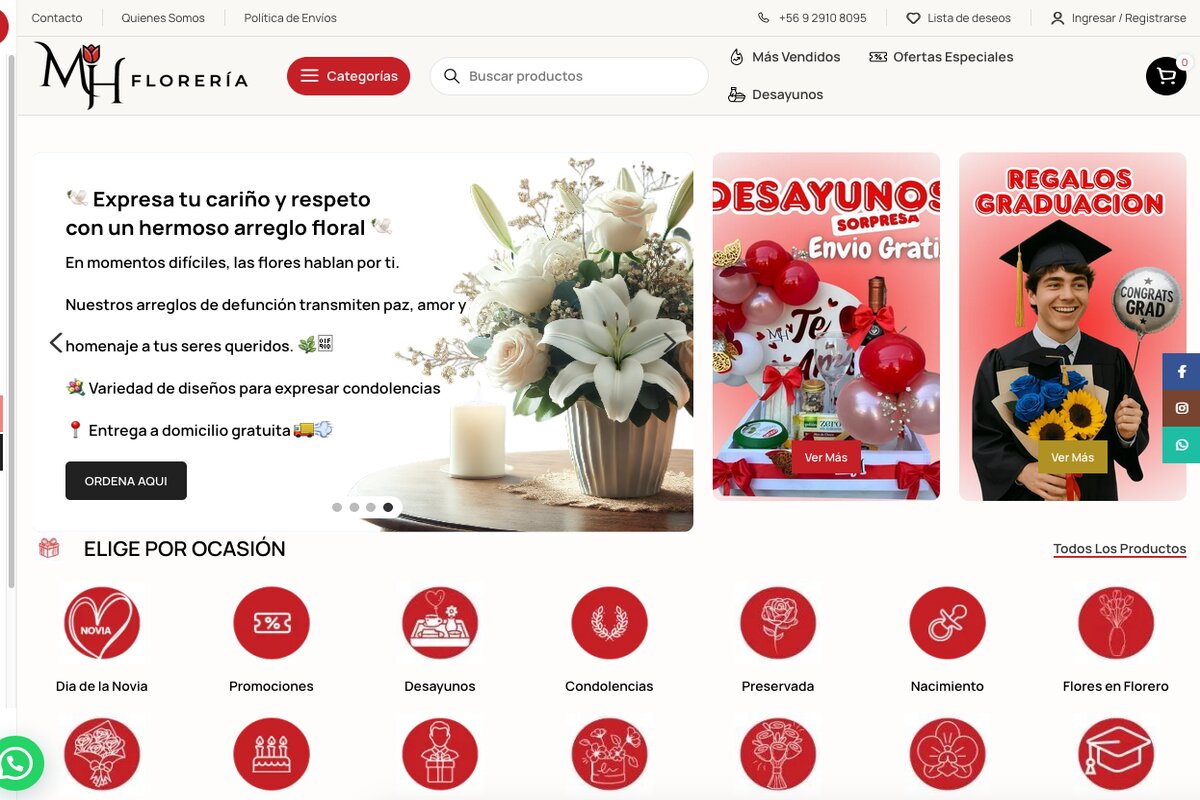 envío de flores gratis