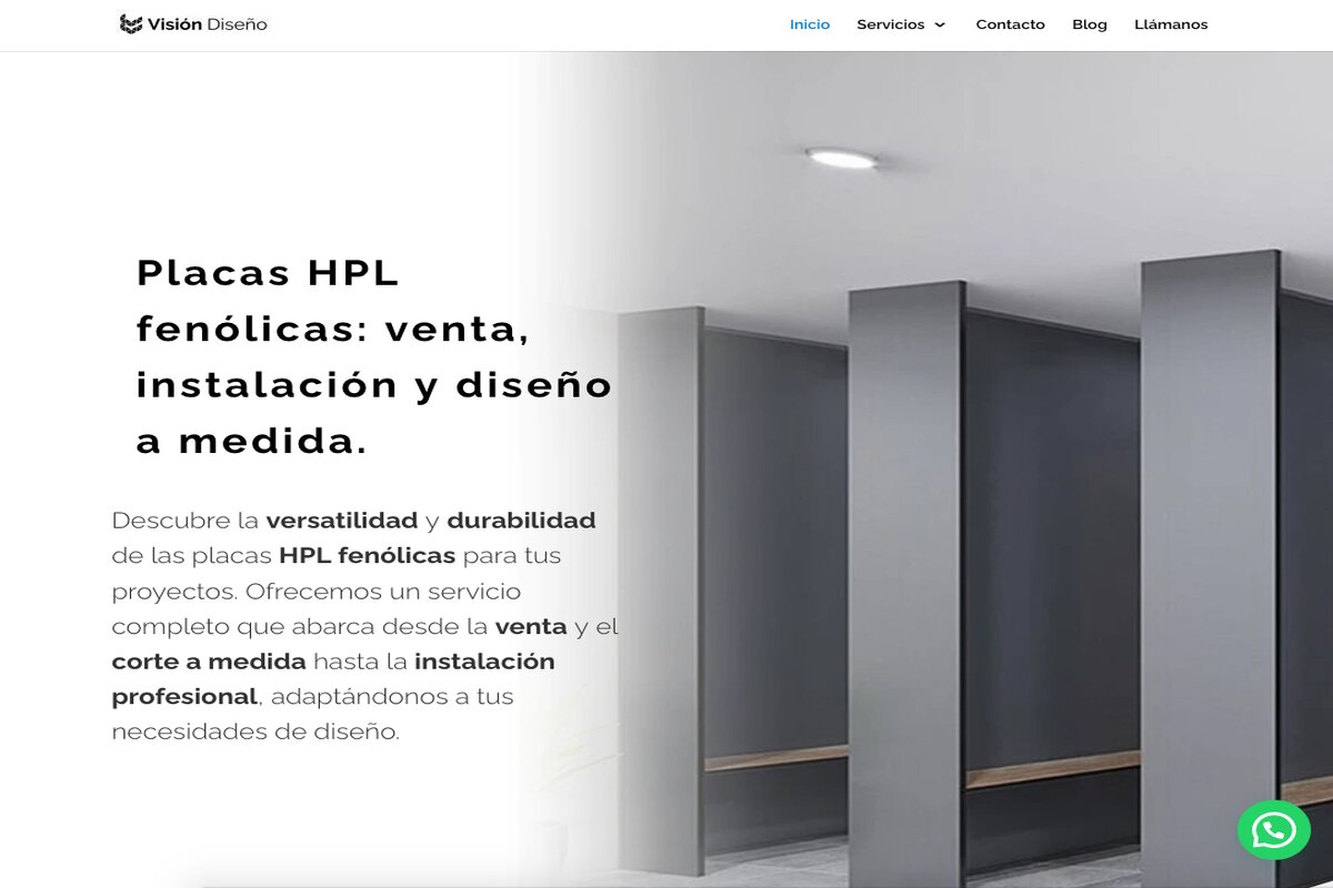 Cubículos de baño HPL